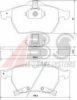 OPEL 1605032 Brake Pad Set, disc brake